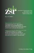 ZSR Band 137 (2018) II - Schweizerischer Juristentag 2018