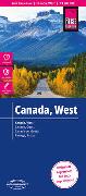 Reise Know-How Landkarte Kanada West / West Canada (1:1.900.000). 1:1'900'000